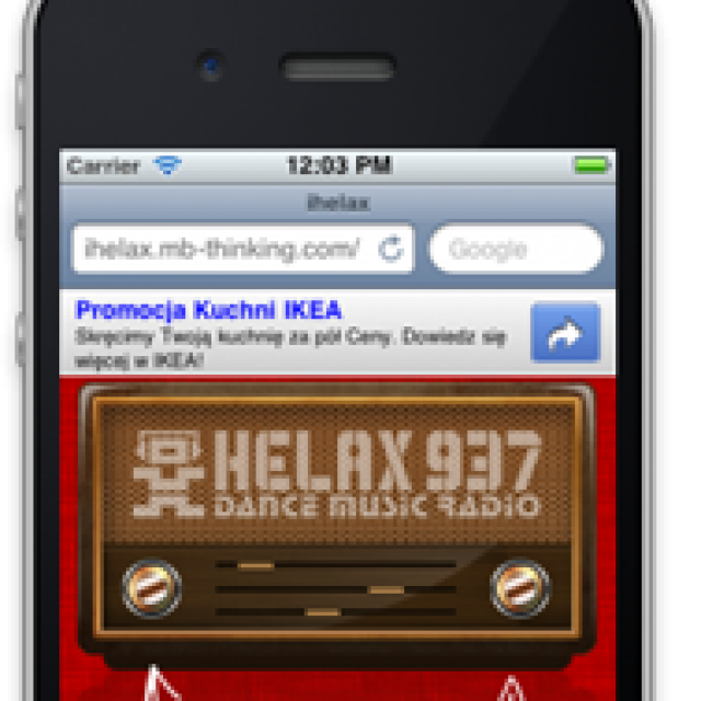 Słuchaj radia Helax 937 na iPhone